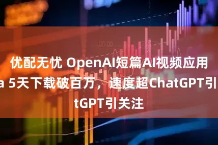 优配无忧 OpenAI短篇AI视频应用Sora 5天下载破百万，速度超ChatGPT引关注